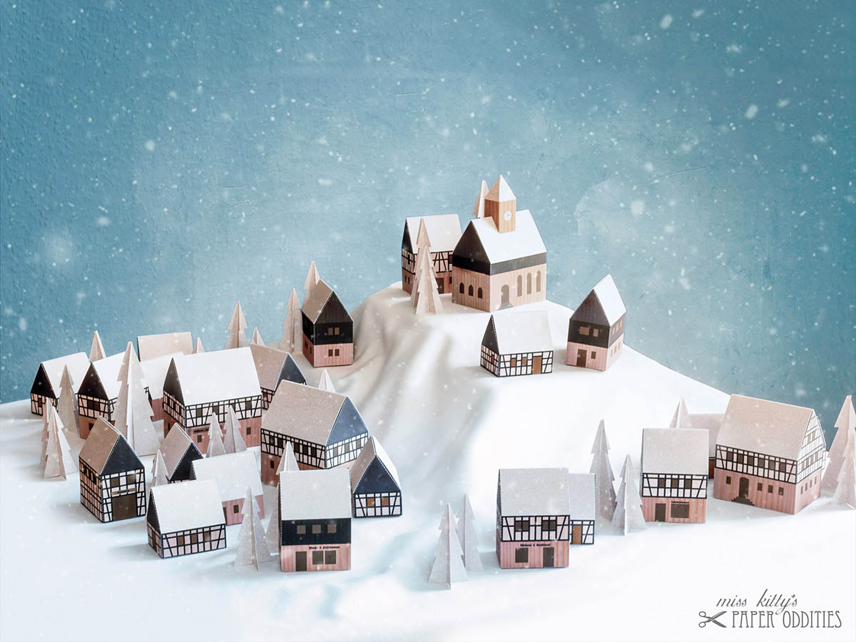 Adventskalender &raquo;Erzgebirgisches Winterdorf&laquo;