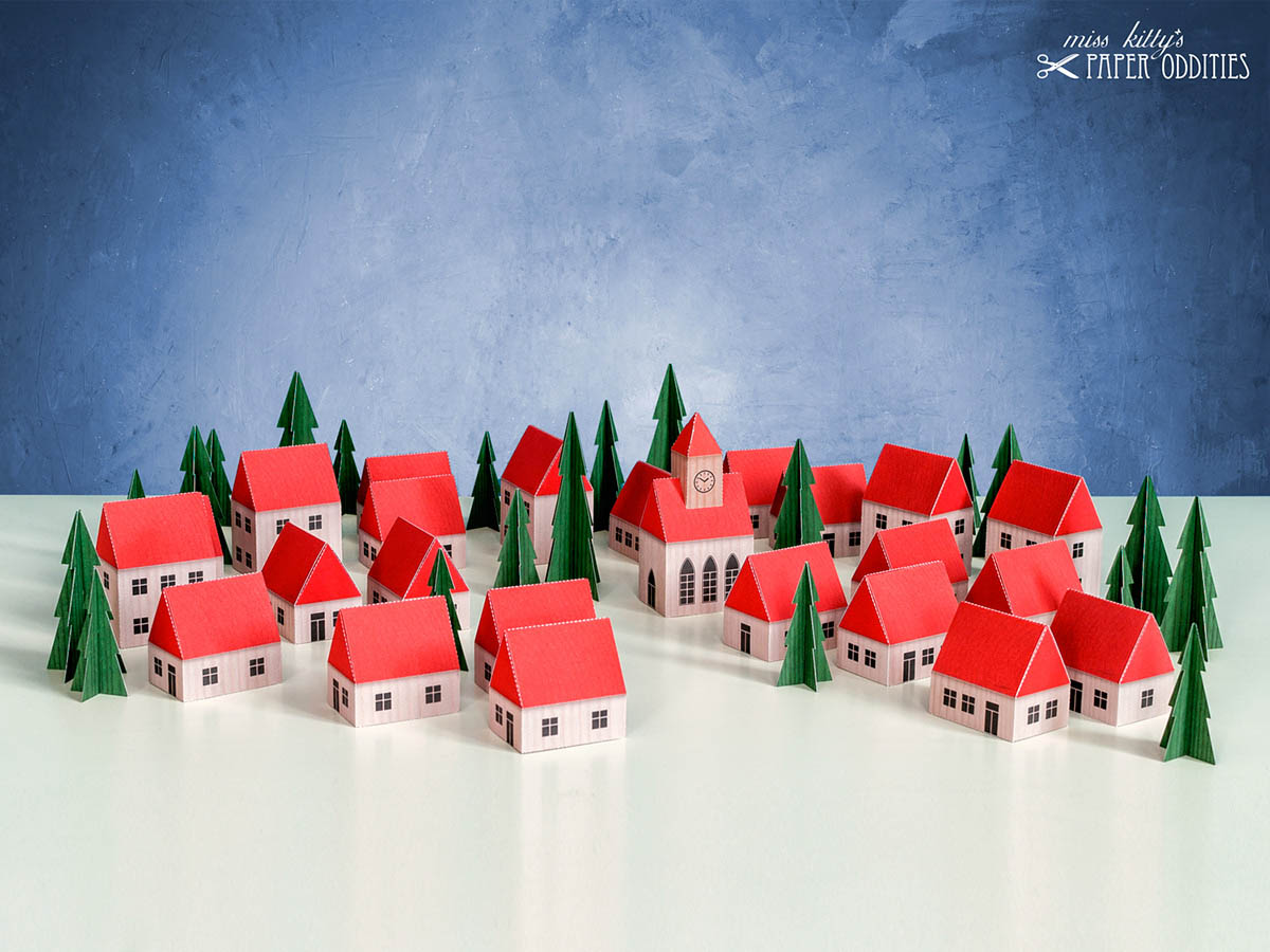 Adventskalender &raquo;Seiffener Spielzeugdorf&laquo;