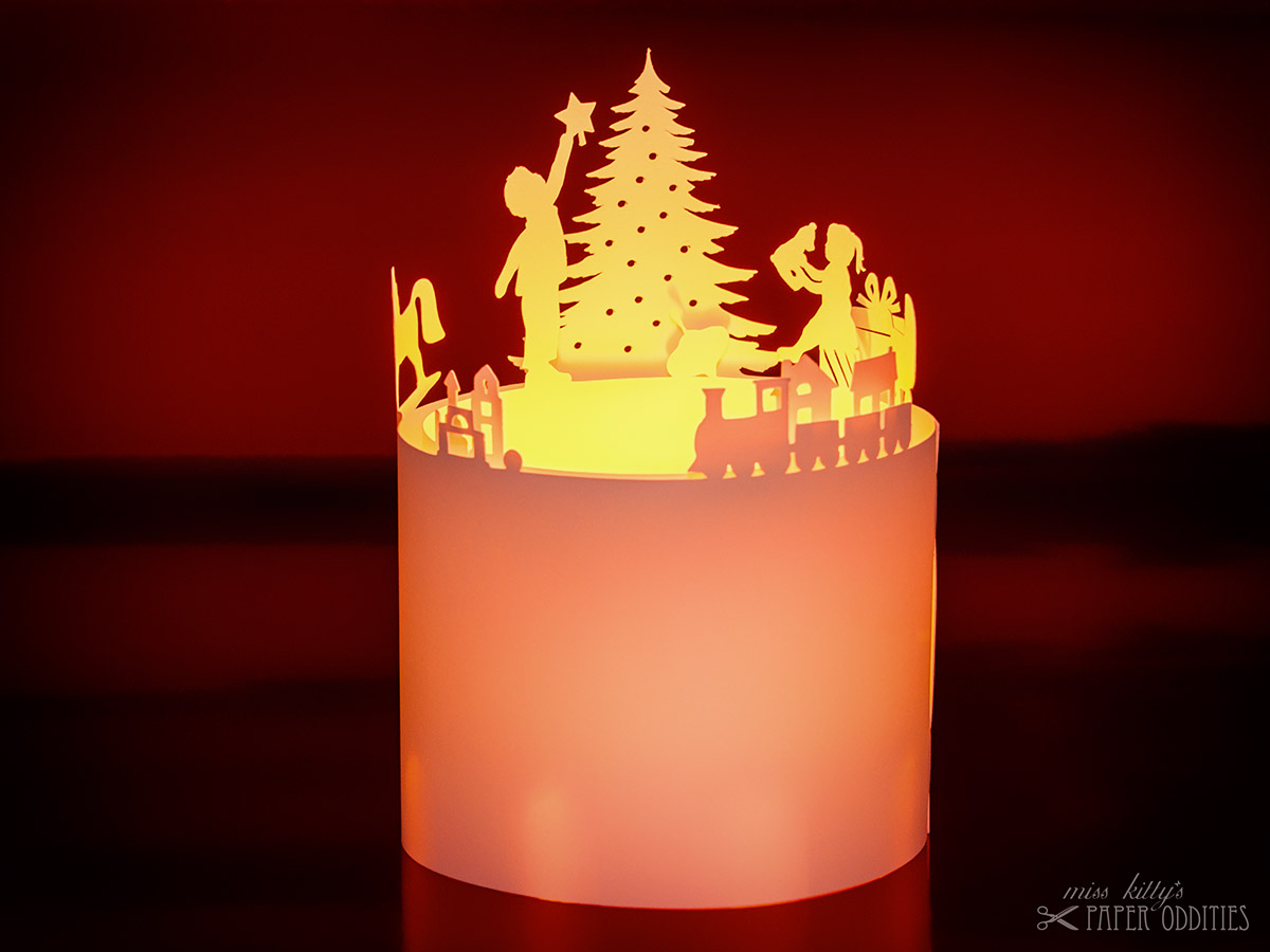 Windlicht &raquo;Weihnachtsstube&laquo;